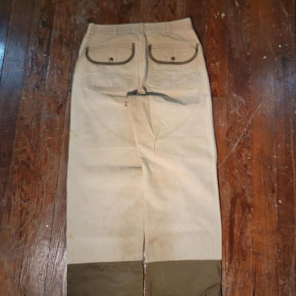 Vintage '80s Carhartt Double Knee Duck Work Pants - Picture 3 of 6